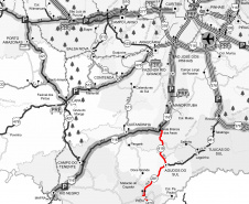 Três rodovias da Região Metropolitana de Curitiba, próximas a Santa Catarina, estão sendo recuperadas pelo Departamento de Estradas de Rodagem do Paraná (DER/PR)