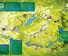 A cidade de Pinhais, na Região Metropolitana de Curitiba (RMC), ganhou no domingo (18) a Ciclorrota Nascentes do Iguaçu. O evento de estreia contou com a participação de milhares de ciclistas que seguiram em uma pedalada de 42 km passando pelos municípios integrantes do circuito – além de Pinhais, Piraquara e Quatro Barras.
Foto: Divulgação/COMEC
