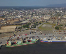 04/2019 - Porto de Paranaguá. Foto: José Fernando Ogura/ANPr