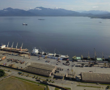 04/2019 - Porto de Paranaguá. Foto: José Fernando Ogura/ANPr