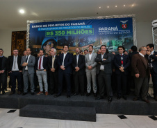 O governador Carlos Massa Ratinho Junior lança nesta segunda-feira (26) o Banco de Projetos, uma iniciativa inovadora para agilizar obras de infraestrutura e de segurança pública no Paraná. Curitiba, 26/08/2019 -Foto: Geraldo Bubniak/AEN