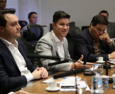 Governador Carlos Massa Ratinho Junior apresenta Banco de Projetos. Curitiba, 26/08/2019. Foto: José Fernando Ogura/AEN