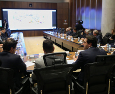 Governador Carlos Massa Ratinho Junior apresenta Banco de Projetos. Curitiba, 26/08/2019. Foto: José Fernando Ogura/AEN