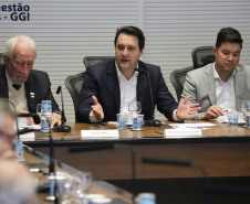 Governador Carlos Massa Ratinho Junior apresenta Banco de Projetos. Curitiba, 26/08/2019. Foto: José Fernando Ogura/AEN