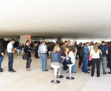 As ações implantadas pelo Governo do Estado para o desenvolvimento do turismo foram apresentadas nesta quinta-feira (29) no evento Experiência Braztoa Sul 2019, realizada no Museu Oscar Niemeyer, em Curitiba. O evento é voltado a agentes de viagem e profissionais de turismo. Foto: Denis Ferreira Netto/SEDEST