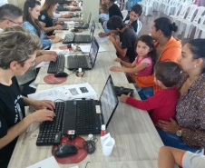 A feira de serviços ficou marcada por várias ações, mas uma em especial.  Foto: Divulgação/SEJUF