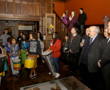 Governador Carlos Massa Ratinho Junior lança Projeto "Rolê Cultural", no Museu Paranaense. Curitiba,04/09/2019 Foto:Jaelson Lucas /AEN