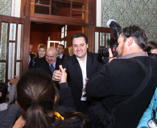 Governador Carlos Massa Ratinho Junior lança Projeto "Rolê Cultural", no Museu Paranaense. Curitiba,04/09/2019 Foto:Jaelson Lucas /AEN