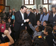 Governador Carlos Massa Ratinho Junior lança Projeto "Rolê Cultural", no Museu Paranaense. Curitiba,04/09/2019 Foto:Jaelson Lucas /AEN