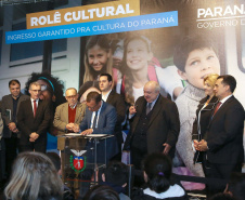 Governador Carlos Massa Ratinho Junior lan;ca Projeto "Rolê Cultural" no Museu Paranaense. Curitiba,04/09/2019 Foto:Jaelson Lucas / AEN