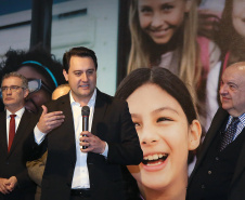 Governador Carlos Massa Ratinho Junior lan;ca Projeto "Rolê Cultural" no Museu Paranaense. Curitiba,04/09/2019 Foto:Jaelson Lucas / AEN