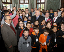 Governador Carlos Massa Ratinho Junior lan;ca Projeto "Rolê Cultural" no Museu Paranaense. Curitiba,04/09/2019 Foto:Jaelson Lucas / AEN