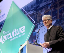 A capacidade do Brasil, e particularmente do Paraná, de produzir alimentos de qualidade e de conquistar mais mercados pelo mundo foram destacados pelo secretário da Agricultura e do Abastecimento, Norberto Ortigara, no 7