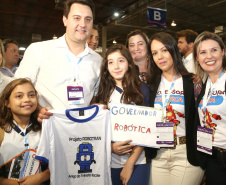  Governador Carlos Massa Ratinho Junior participa do 10º Congresso Nacional Moveleiro, em Arapongas, no Norte do Paraná. Foto: Gilson Abreu/AEN