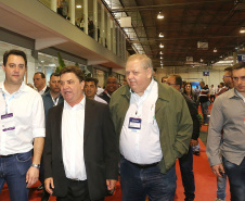  Governador Carlos Massa Ratinho Junior participa do 10º Congresso Nacional Moveleiro, em Arapongas, no Norte do Paraná. Foto: Gilson Abreu/AEN