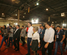  Governador Carlos Massa Ratinho Junior participa do 10º Congresso Nacional Moveleiro, em Arapongas, no Norte do Paraná. Foto: Gilson Abreu/AEN