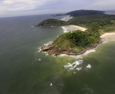 

Ilha do Mel recebe etapa do Campeonato Brasileiro de Surf. Foto: Arnaldo Alves/AEN
