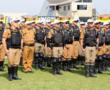 Curitiba, 10 de setembro de 2019. Lançamento Operação Saturação 1º CRPM