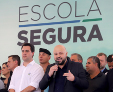 O governador Carlos Massa Ratinho Junior lança nesta quarta-feira (11) o programa Escola Segura na Região Metropolitana de Curitiba