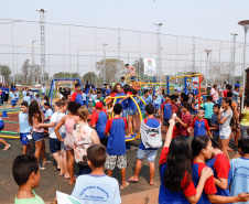 O governador Carlos Massa Ratinho Junior inaugura nesta quinta-feira (12), o Meu Campinho de Santa Cruz de Monte Castelo, no Noroeste do Paraná
