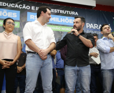 O governador Carlos Massa Ratinho Junior autorizou nesta quinta-feira (12) a liberação de cerca de R$ 20,9 milhões para a ampliação do atendimento da Santa Casa de Paranavaí. Do total, R$ 19,6 milhões são para aquisição de equipamentos para a nova ala do hospital, a Unidade Morumbi. O restante será usado na construção da área que receberá o laboratório de Análises Clínicas do complexo. Foto: José Fernando Ogura/AEN