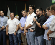 O governador Carlos Massa Ratinho Junior autorizou nesta quinta-feira (12) a liberação de cerca de R$ 20,9 milhões para a ampliação do atendimento da Santa Casa de Paranavaí. Do total, R$ 19,6 milhões são para aquisição de equipamentos para a nova ala do hospital, a Unidade Morumbi. O restante será usado na construção da área que receberá o laboratório de Análises Clínicas do complexo. Foto: José Fernando Ogura/AEN