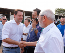 O governador Carlos Massa Ratinho Junior lançou nesta quinta-feira (12), em Paranavaí, o Programa de Irrigação, que tem como objetivo aumentar a produtividade agrícola e potencializar a produção do Paraná