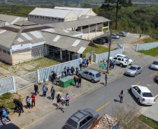 Programa Escola Segura. Colégio Estadual Professora Marlize da Luz Brand. Araucária,16/09/2019. Foto: José Fernando Ogura/AEN