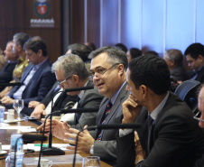 Governador Calos Massa Ratinho Junior participa da reunião do secretáriado. Curitiba,17/09/2019 Foto:Jaelson Lucas / AEN