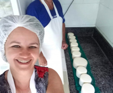 Produtores de queijo do Paraná participam de concurso nacional . Foto: Divulgação/Emater