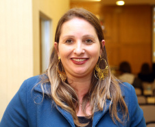 Andrea Fernandes é uma das novas servidoras que vai atuar na Secretaria de Planejamento. Formada em Administração, ela afirma que trabalhar em um órgão público propicia maior estabilidade, além de permitir que o servidor se torne útil para a sociedade de forma geral. “Você passa a verificar como funciona internamente a máquina pública, obtendo uma visão mais abrangente do que é o serviço público”, afirma.Foto: Gilson Abreu/AEN