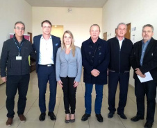 O diretor-presidente da Sanepar, Claudio Stabile, apresentou nesta segunda-feira (23) ao Conselho de Desenvolvimento Econômico de Ponta Grossa a nova proposta de contrato de programa da companhia para o município. A apresentação ocorreu em reunião ordinária do conselho.Foto: Divulgação/Sanepar