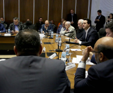 Governador Carlos Massa Ratinho Junior em reunião com o secretariado. Curitiba,24/09/2019 Foto:Jaelson Lucas / AEN