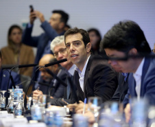 Governador Carlos Massa Ratinho Junior em reunião com o secretariado. Curitiba,24/09/2019 Foto:Jaelson Lucas / AEN