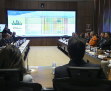 Governador Carlos Massa Ratinho Junior em reunião com o secretariado. Curitiba,24/09/2019 Foto:Jaelson Lucas / AEN