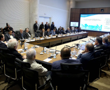 Governador Carlos Massa Ratinho Junior em reunião com o secretariado. Curitiba,24/09/2019 Foto:Jaelson Lucas / AEN