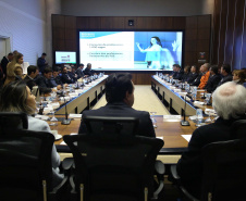 Governador Carlos Massa Ratinho Junior em reunião com o secretariado. Curitiba,24/09/2019 Foto:Jaelson Lucas / AEN