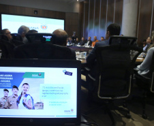 Governador Carlos Massa Ratinho Junior em reunião com o secretariado. Curitiba,24/09/2019 Foto:Jaelson Lucas / AEN