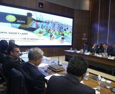 Governador Carlos Massa Ratinho Junior em reunião com o secretariado. Curitiba,24/09/2019 Foto:Jaelson Lucas / AEN