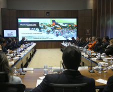 Governador Carlos Massa Ratinho Junior em reunião com o secretariado. Curitiba,24/09/2019 Foto:Jaelson Lucas / AEN