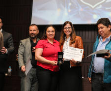 O governador Carlos Massa Ratinho Junior participa nesta segunda-feira (30), da comemoração do aniversário de 166 anos da Polícia Civil no Paraná na sede da OAB Paraná, em Curitiba .   30/09/2019 - Foto: Geraldo Bubniak/AEN