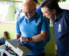 Uma pesquisa realizada pelo Instituto Paranaense de Ciência do Esporte (IPCE) – autarquia da Secretaria da Educação e do Esporte – está mapeando a morfologia dos atletas dos Jogos da Juventude do Paraná (Jojups). O objetivo é fornecer dados para os técnicos utilizarem em avaliações e planejamento de treinamento e desempenho de seus atletas, além de embasar pesquisas em áreas relacionadas à saúde e desempenho esportivo.