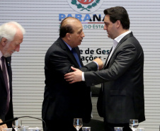 Governador Carlos Massa Ratinho Junior durante reunião com a equipe de governo. Curitiba,01/10/2019 - Foto: José Fernando Ogura/AEN