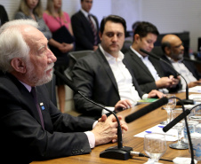 Governador Carlos Massa Ratinho Junior durante reunião com a equipe de governo. Curitiba,01/10/2019 - Foto: José Fernando Ogura/AEN