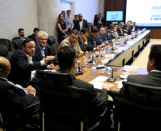 Governador Carlos Massa Ratinho Junior durante reunião com a equipe de governo. Curitiba,01/10/2019 - Foto: José Fernando Ogura/AEN