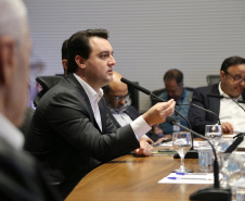 Governador Carlos Massa Ratinho Junior durante reunião com a equipe de governo. Curitiba,01/10/2019 - Foto: José Fernando Ogura/AEN
