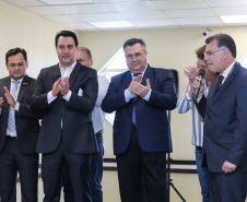 O governador Carlos Massa Ratinho Junior inaugura nesta terça-feira (01), novos leitos de UTI do Hospital de Reabilitação Ana Carolina Moura Xavier, de Curitiba. O espaço, que estava fechado há dez anos.  01/10/2019 - Foto: Geraldo Bubniak/AEN