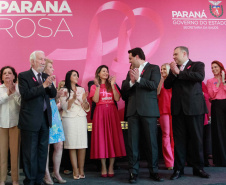 Lançamento Paraná Rosa.Foto: Valdelino Pontes