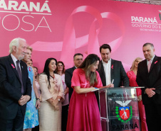 Lançamento Paraná Rosa.Foto: Valdelino Pontes