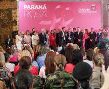 Lançamento Paraná Rosa.Foto: Valdelino Pontes